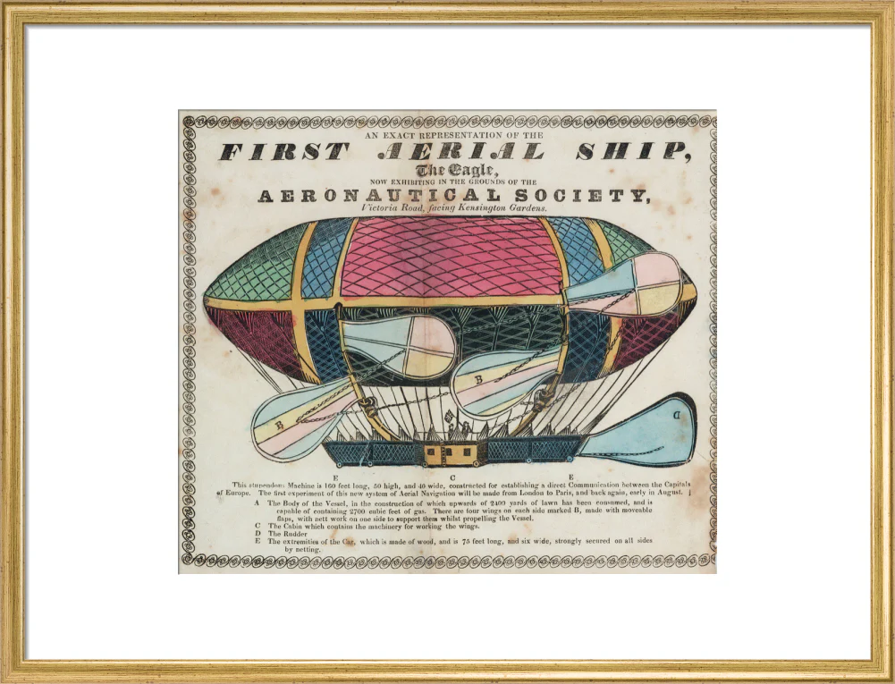 The 'Eagle', the 'First aerial Ship', 1834. - Image 20