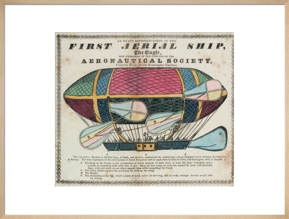 The 'Eagle', the 'First aerial Ship', 1834. - Image 26