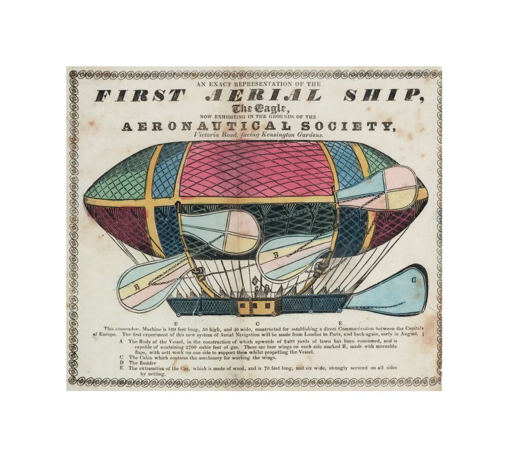 The 'Eagle', the 'First aerial Ship', 1834. - Image 27