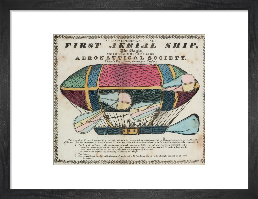 The 'Eagle', the 'First aerial Ship', 1834. - Image 41