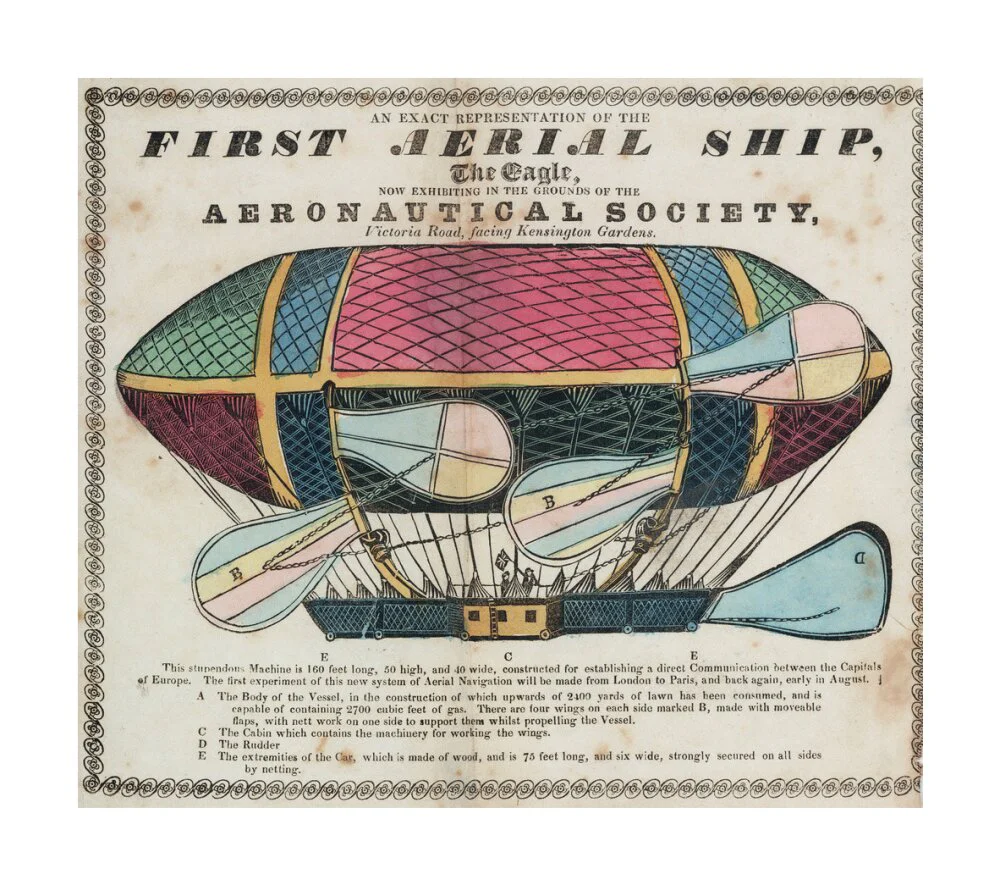 The 'Eagle', the 'First aerial Ship', 1834. - Image 62