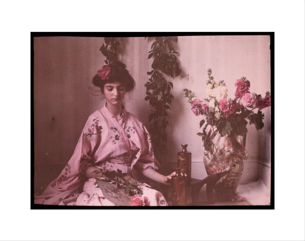 Girl in a kimono, 1908. - Image 35