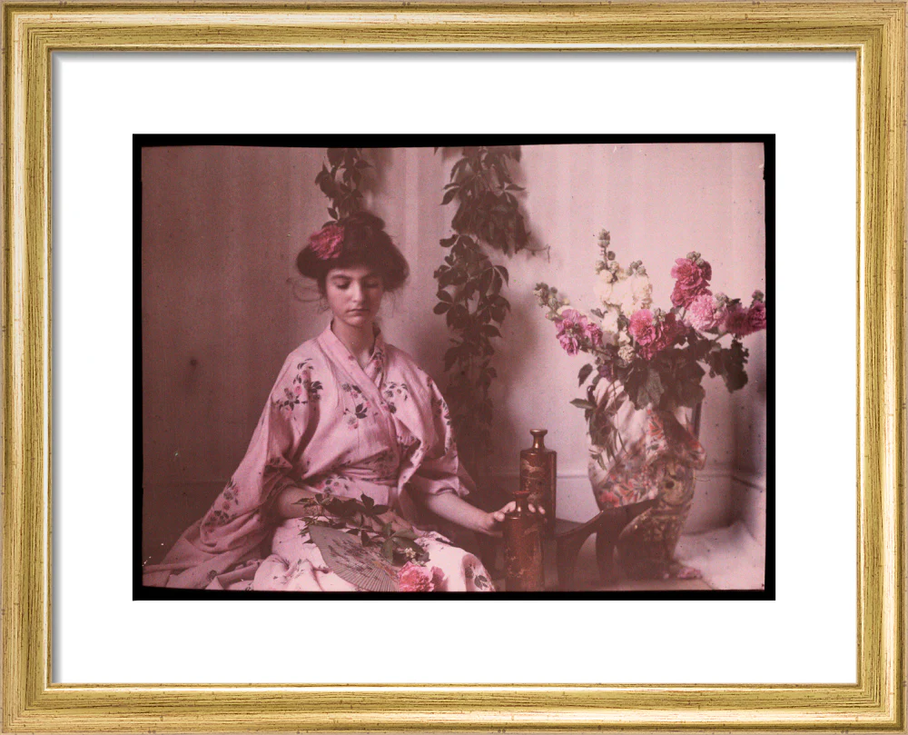 Girl in a kimono, 1908. - Image 38