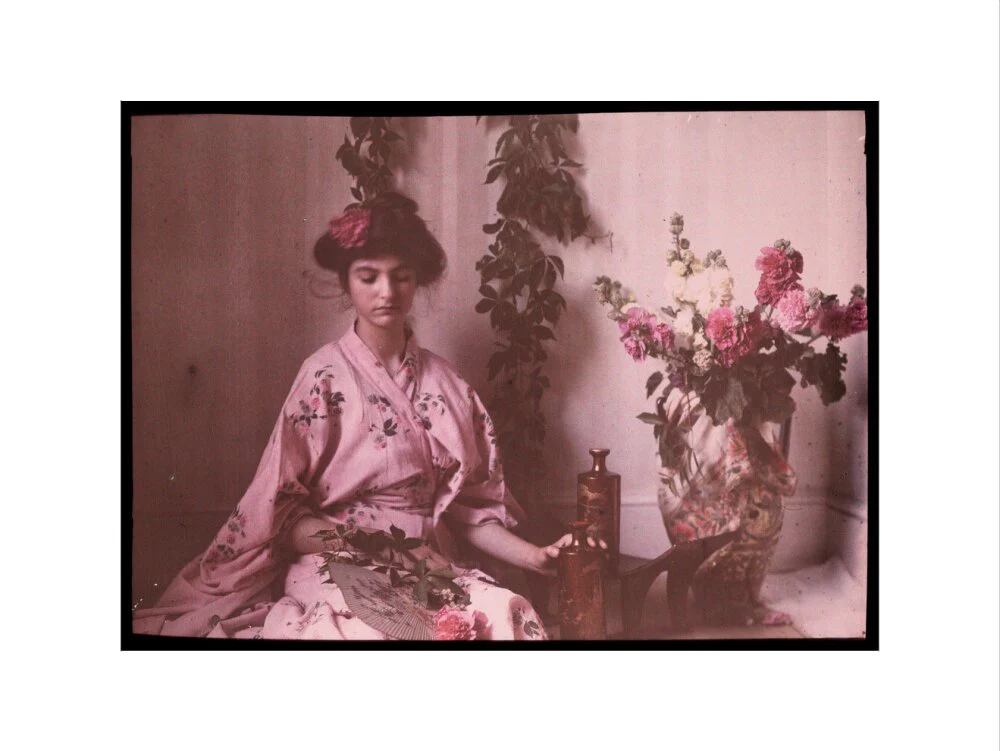 Girl in a kimono, 1908. - Image 40