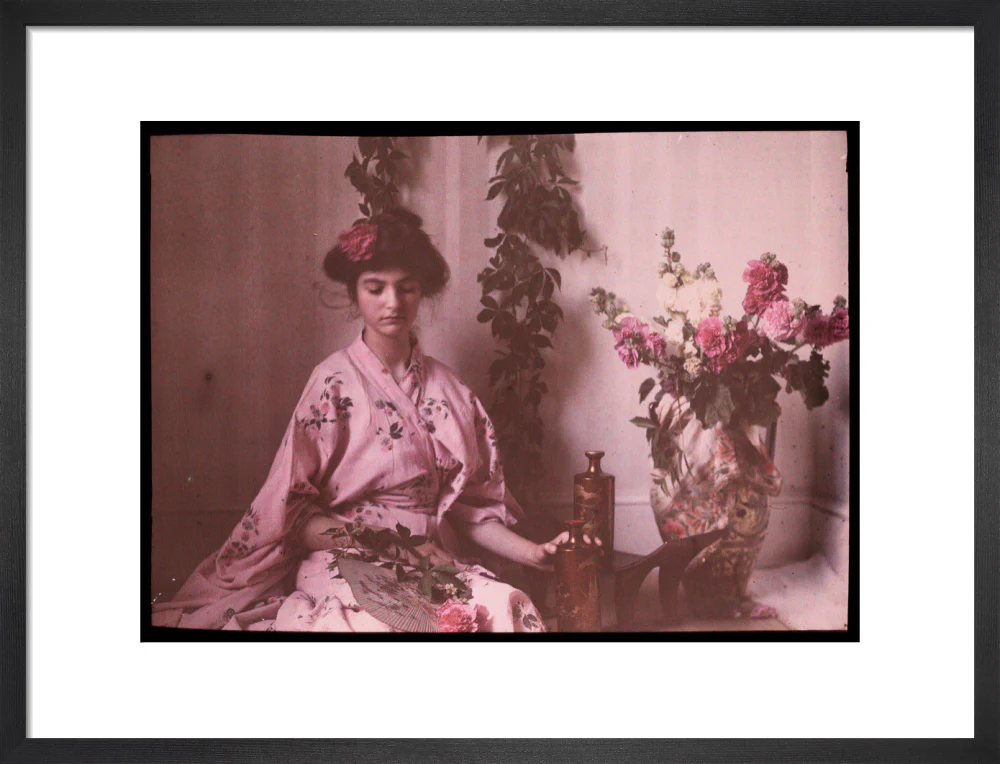 Girl in a kimono, 1908. - Image 46