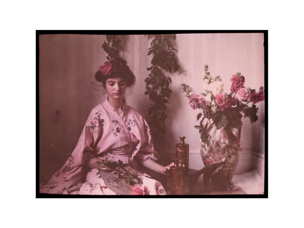 Girl in a kimono, 1908. - Image 50