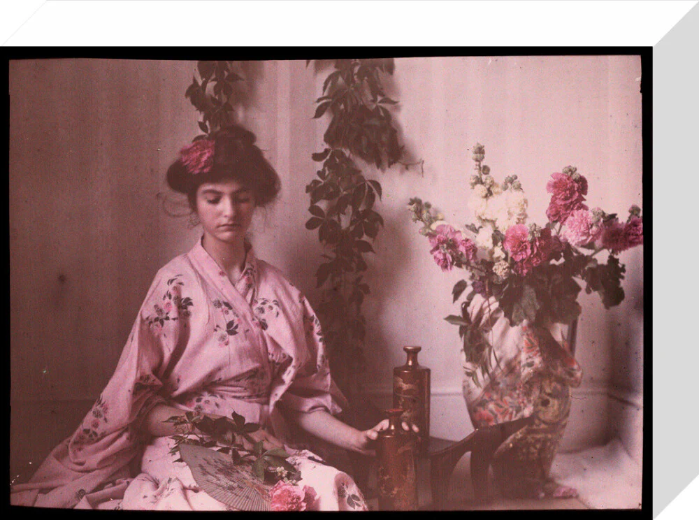 Girl in a kimono, 1908. - Image 64