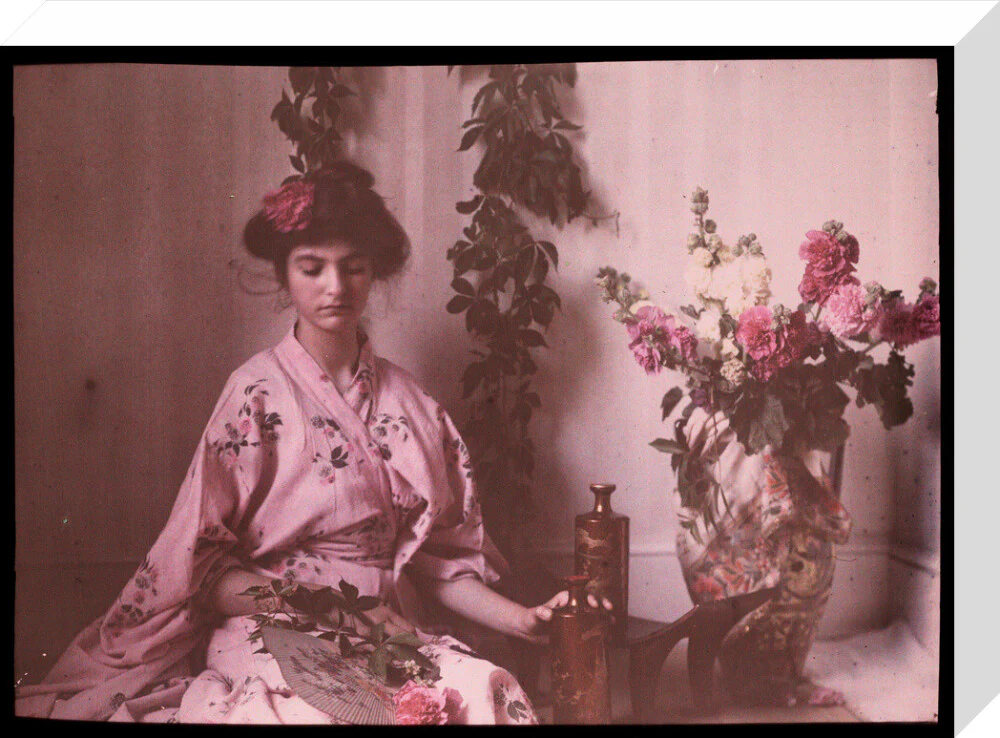Girl in a kimono, 1908. - Image 65