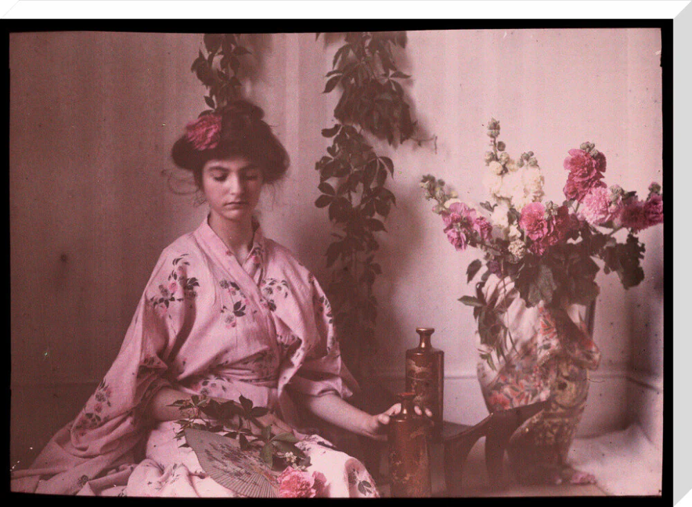 Girl in a kimono, 1908. - Image 67
