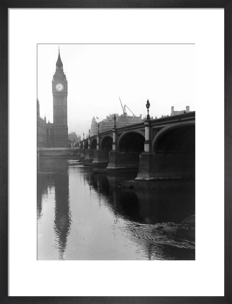 Westminster Bridge and the Houses of Parliament, London, c 1920s. - Image 13