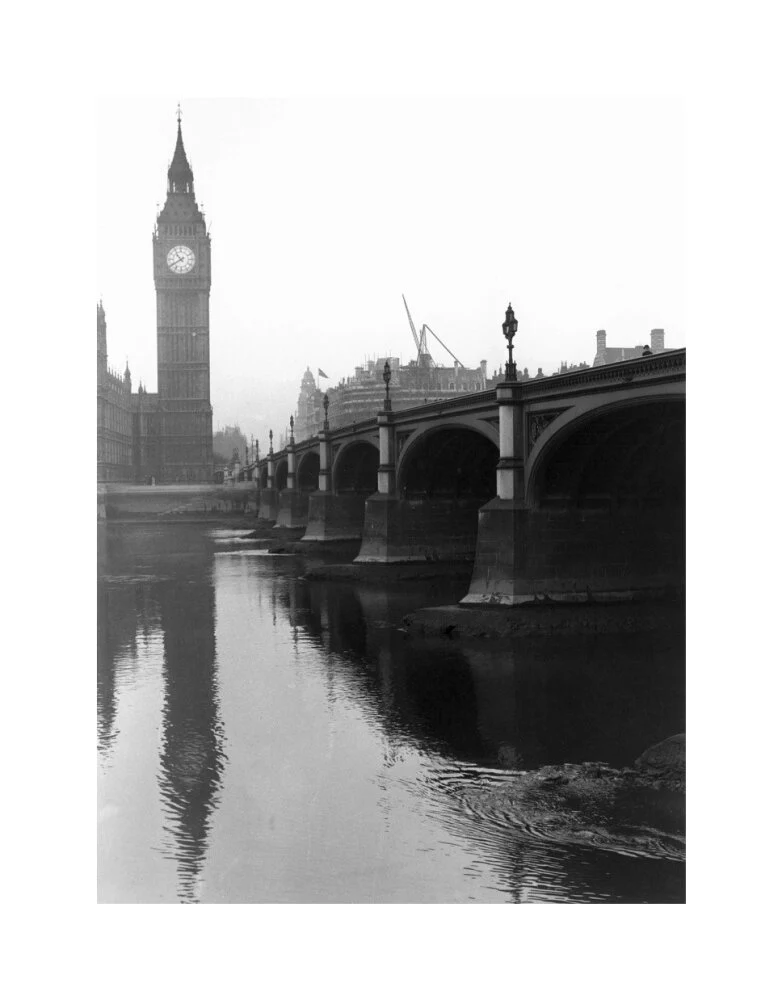 Westminster Bridge and the Houses of Parliament, London, c 1920s. - Image 28