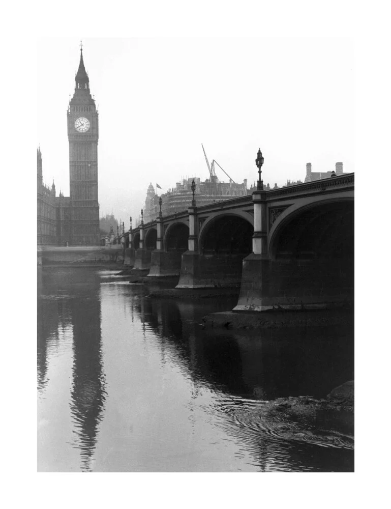 Westminster Bridge and the Houses of Parliament, London, c 1920s. - Image 29