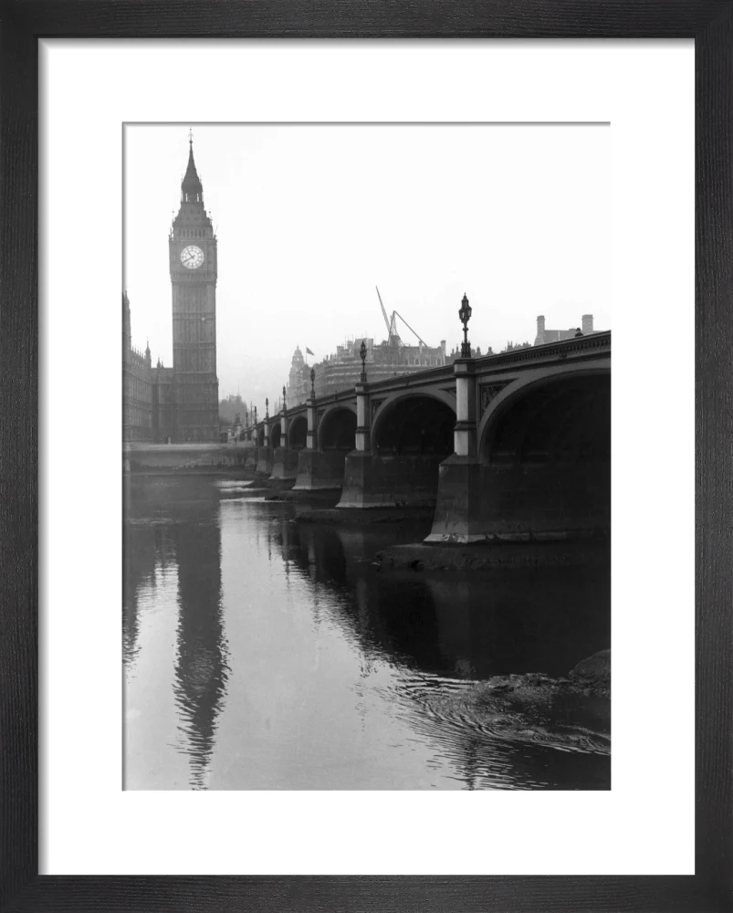 Westminster Bridge and the Houses of Parliament, London, c 1920s. - Image 3