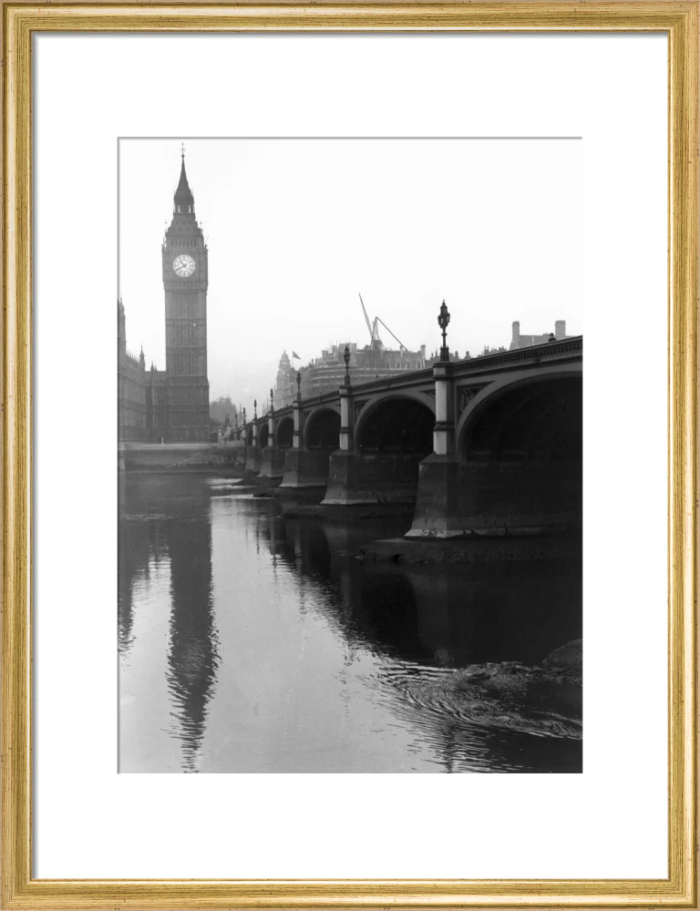Westminster Bridge and the Houses of Parliament, London, c 1920s. - Image 48