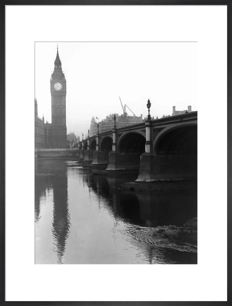 Westminster Bridge and the Houses of Parliament, London, c 1920s. - Image 56