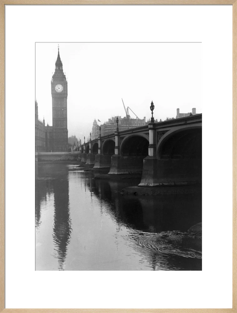 Westminster Bridge and the Houses of Parliament, London, c 1920s. - Image 59