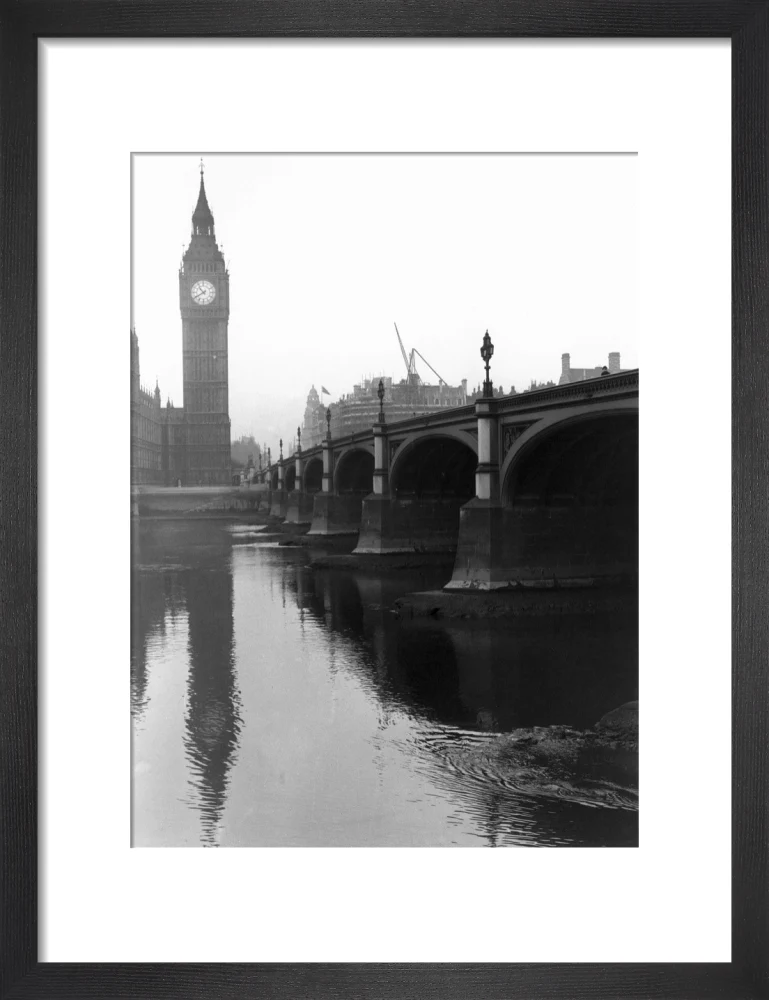 Westminster Bridge and the Houses of Parliament, London, c 1920s. - Image 8