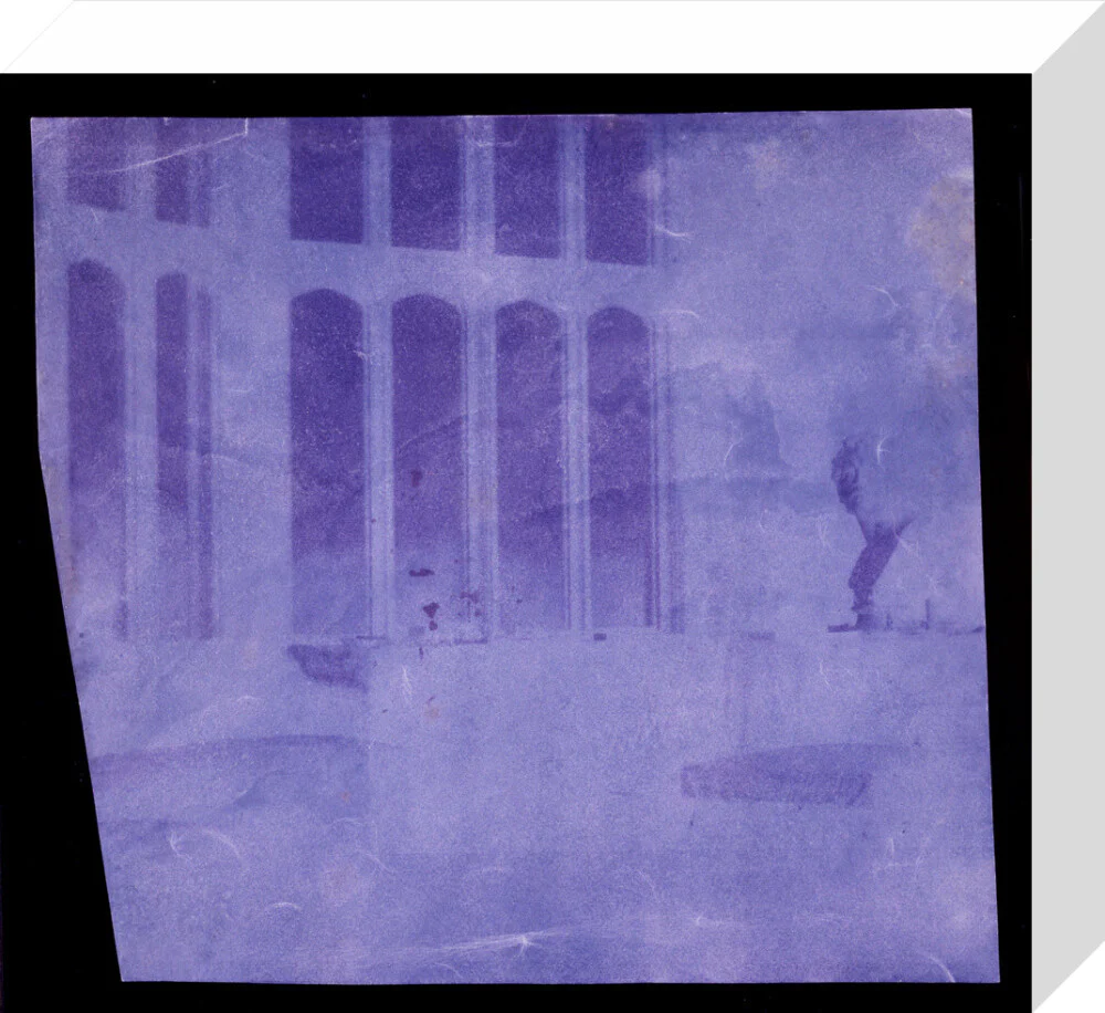 Oriel window, south gallery, Lacock Abbey, April 1839. - Image 64