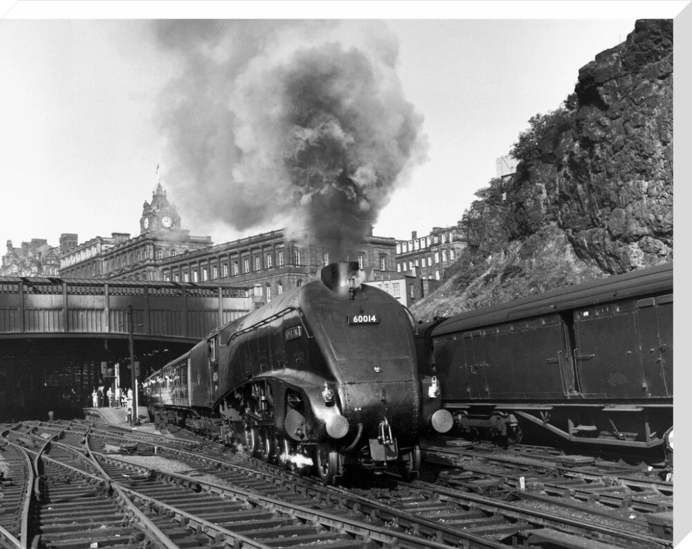 'Silver Link' leaving Edinburgh Waverley Station, 1958. - Image 34