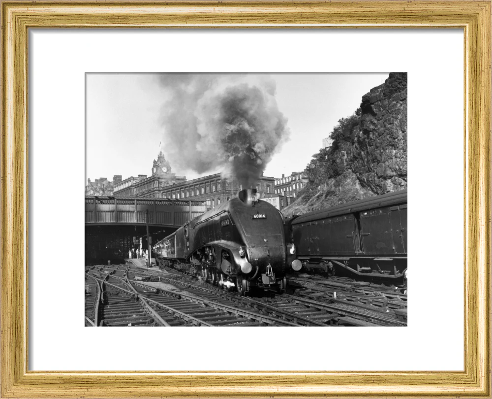 'Silver Link' leaving Edinburgh Waverley Station, 1958. - Image 5