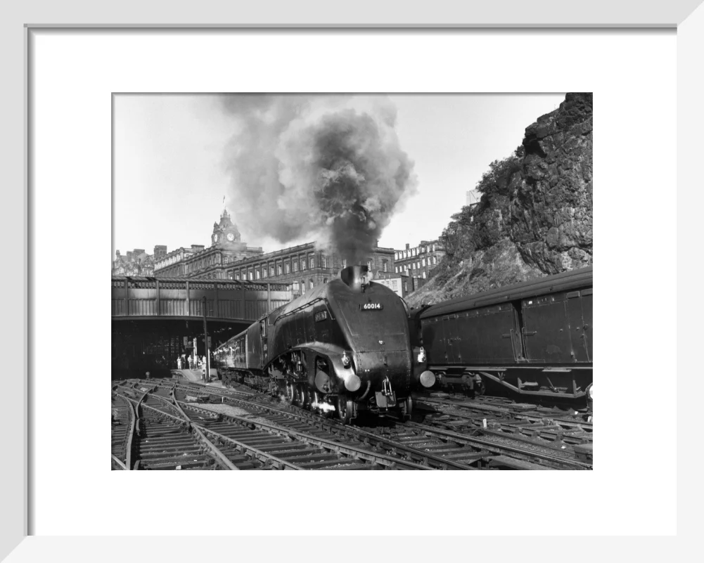 'Silver Link' leaving Edinburgh Waverley Station, 1958. - Image 66
