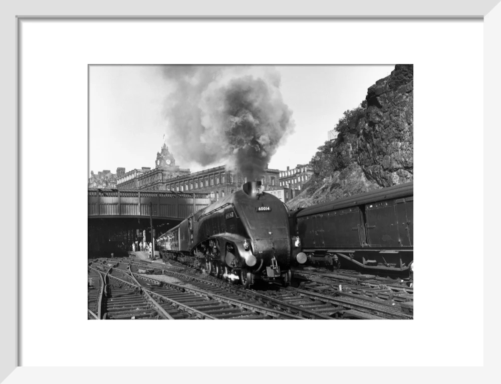 'Silver Link' leaving Edinburgh Waverley Station, 1958. - Image 9