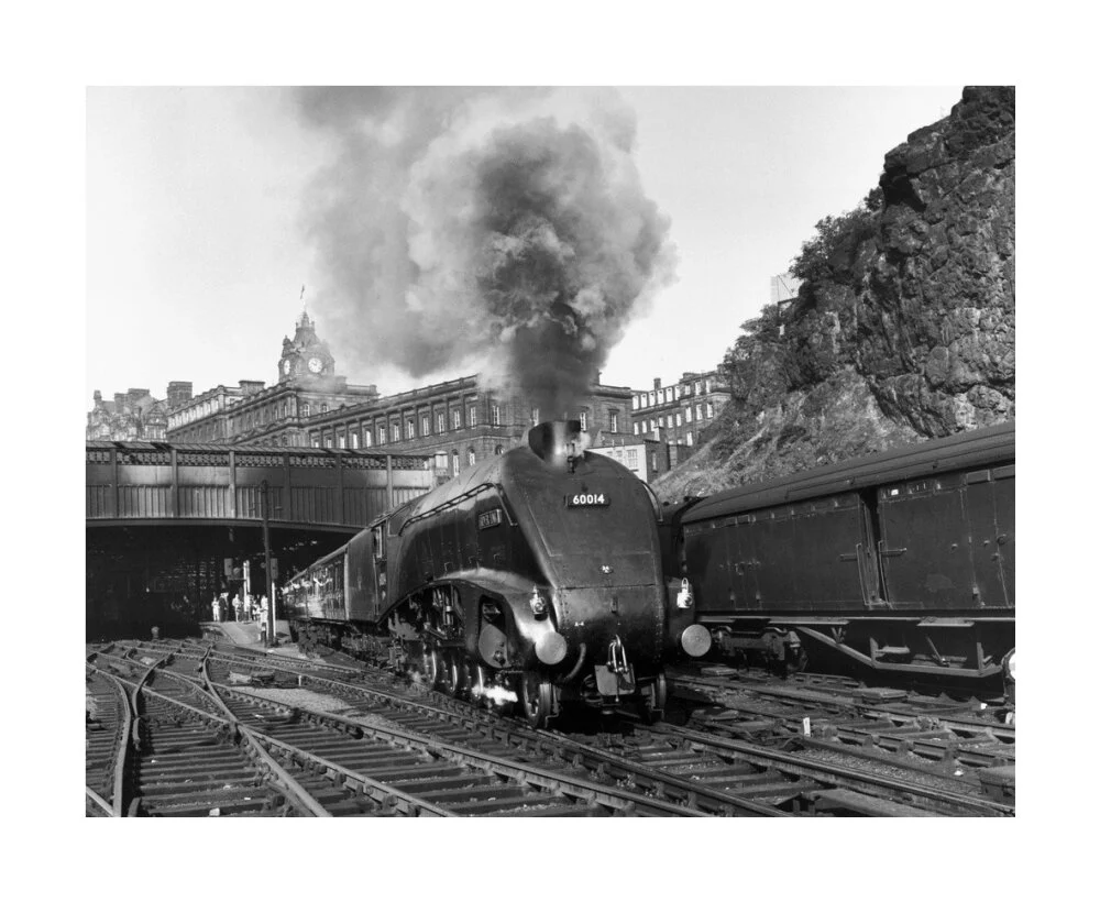 'Silver Link' leaving Edinburgh Waverley Station, 1958. - Image 91