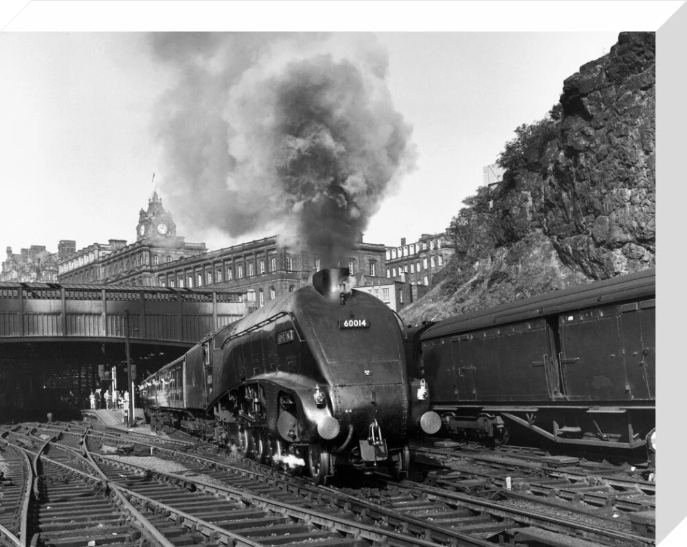 'Silver Link' leaving Edinburgh Waverley Station, 1958. - Image 94