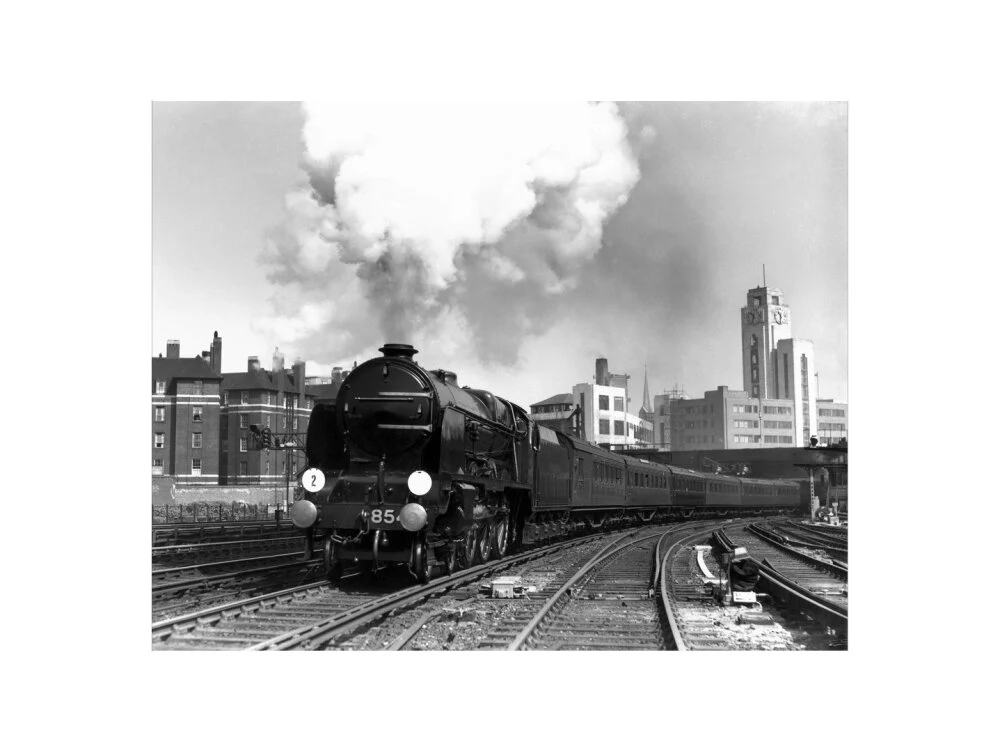 'Howard of Effingham' leaving London Victoria station, c 1939. - Image 45
