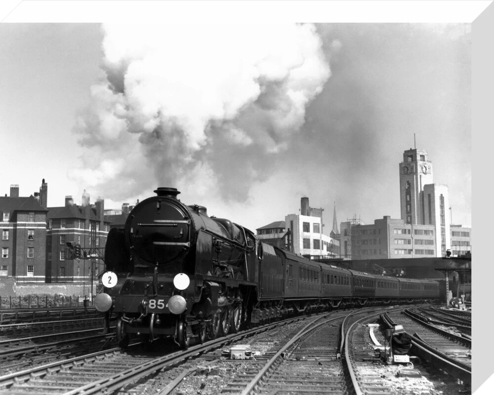 'Howard of Effingham' leaving London Victoria station, c 1939. - Image 65