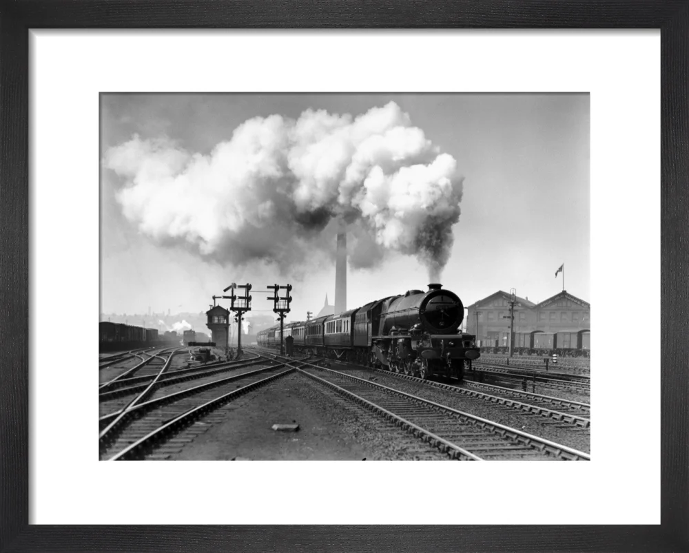 'Princess Helena Victoria' leaving Edge Hill, Liverpool, c 1938. - Image 3
