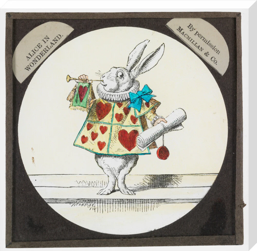 Alice in Wonderland, magic lantern. - Image 33