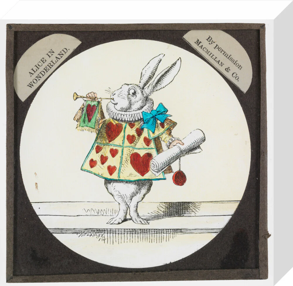 Alice in Wonderland, magic lantern. - Image 64