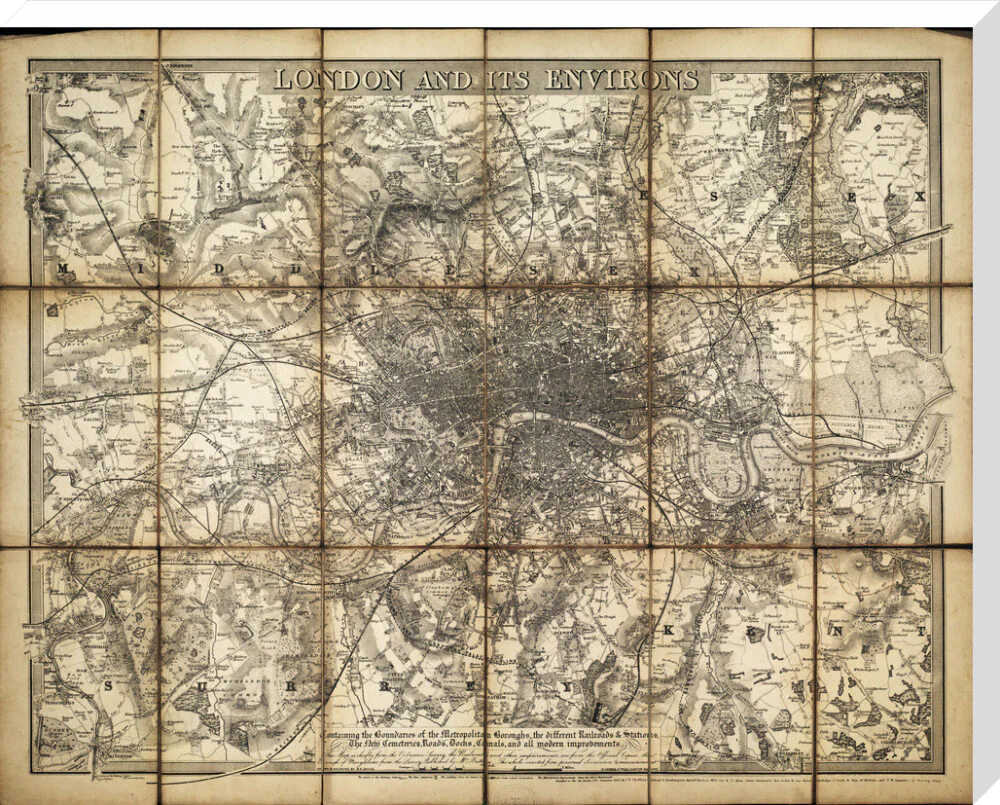 London and its environs - Image 67