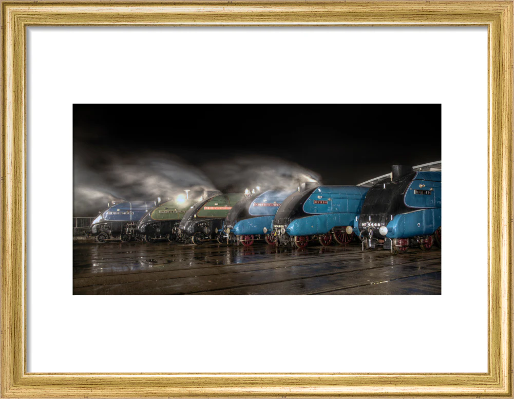 A-4 Class locomotives at the Great Gathering/ Great Goodbye in the National Railway Museum Shildon, 2014. - Image 10