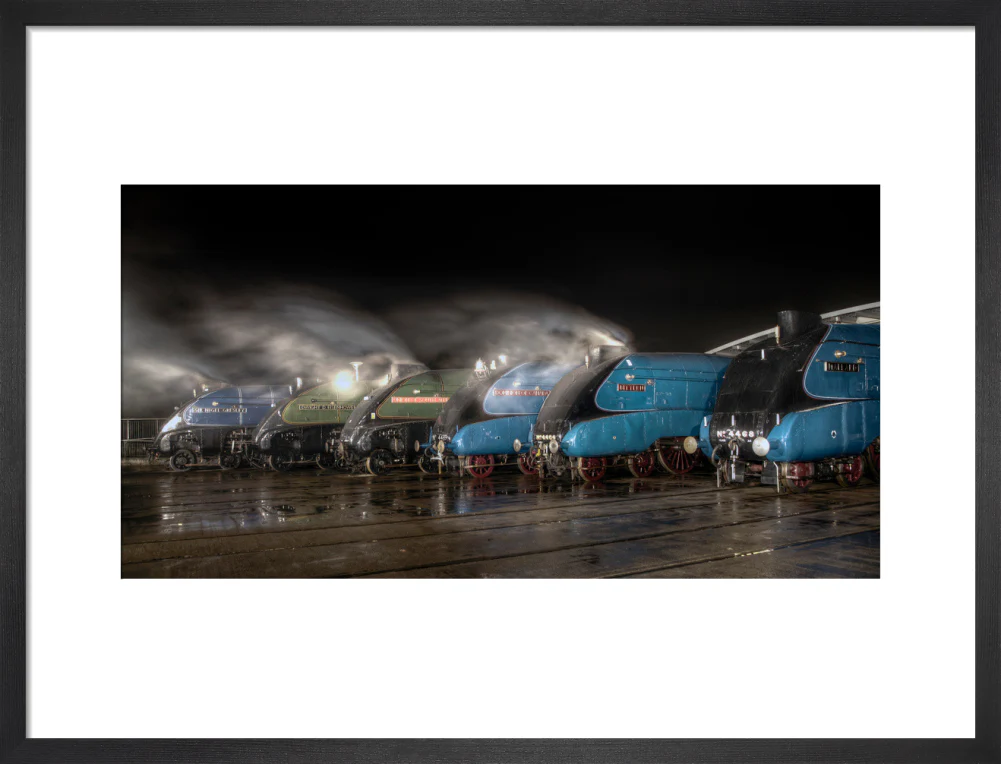 A-4 Class locomotives at the Great Gathering/ Great Goodbye in the National Railway Museum Shildon, 2014. - Image 13