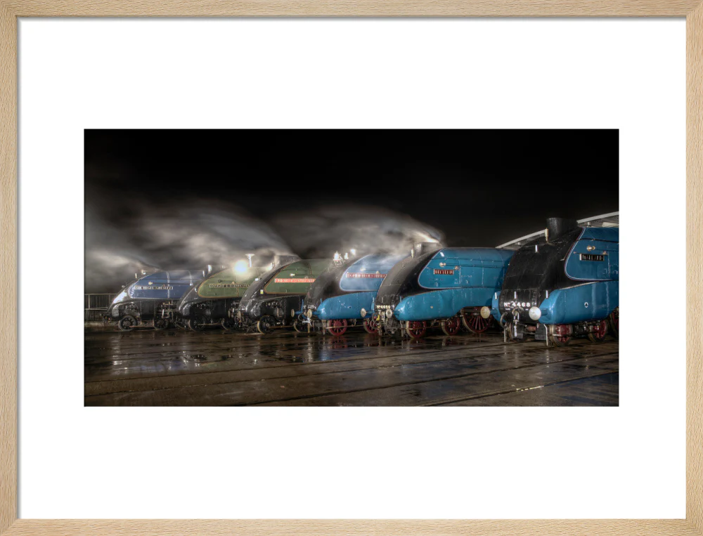 A-4 Class locomotives at the Great Gathering/ Great Goodbye in the National Railway Museum Shildon, 2014. - Image 16