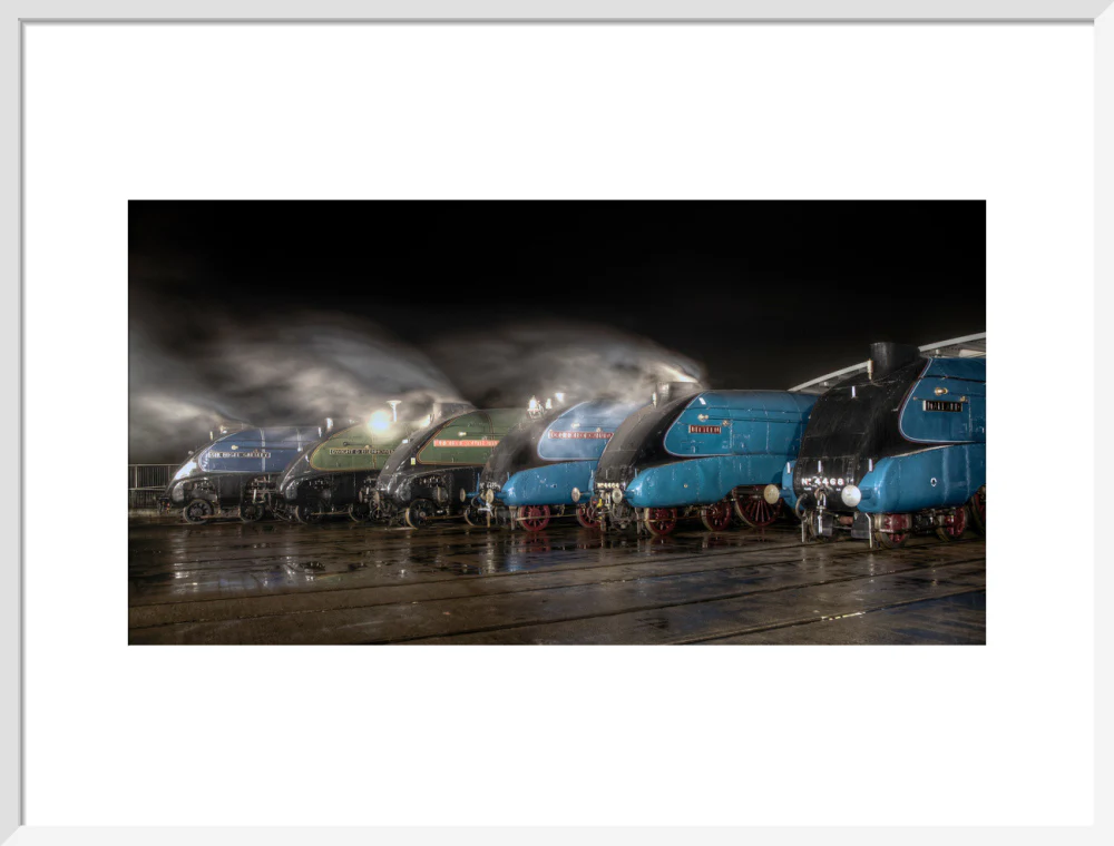 A-4 Class locomotives at the Great Gathering/ Great Goodbye in the National Railway Museum Shildon, 2014. - Image 19