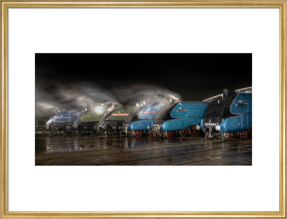 A-4 Class locomotives at the Great Gathering/ Great Goodbye in the National Railway Museum Shildon, 2014. - Image 20