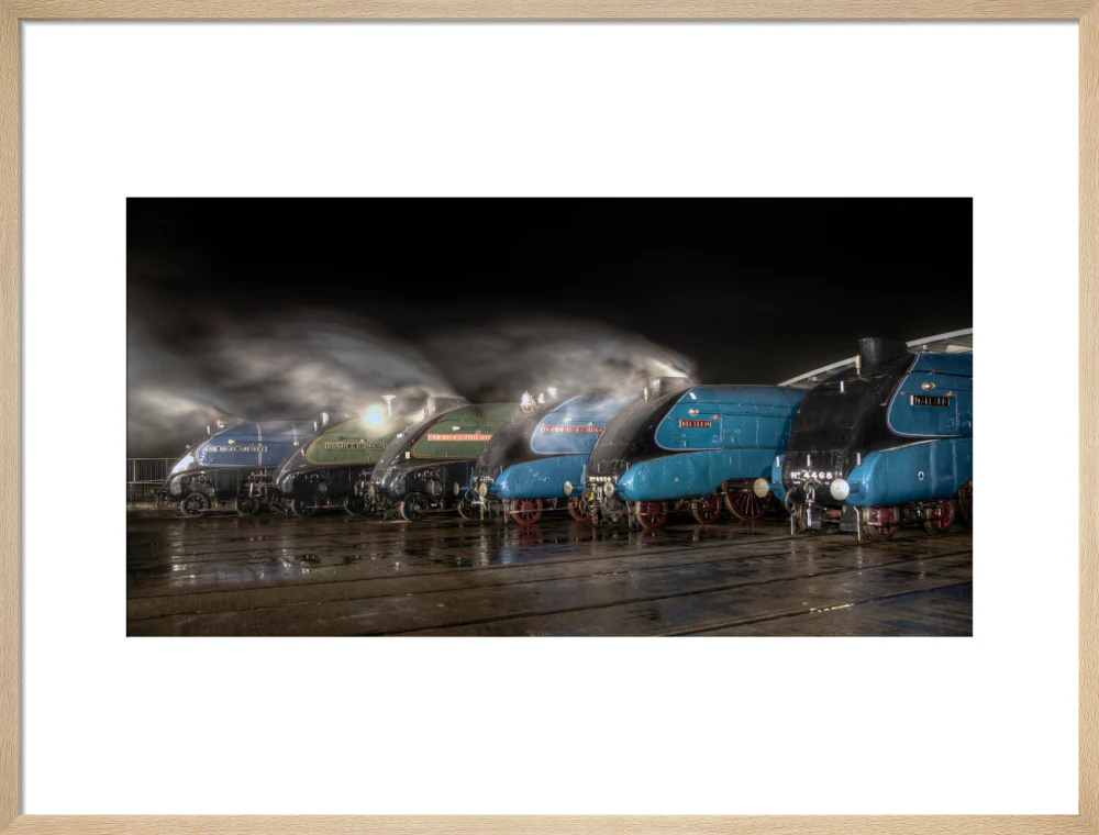 A-4 Class locomotives at the Great Gathering/ Great Goodbye in the National Railway Museum Shildon, 2014. - Image 21