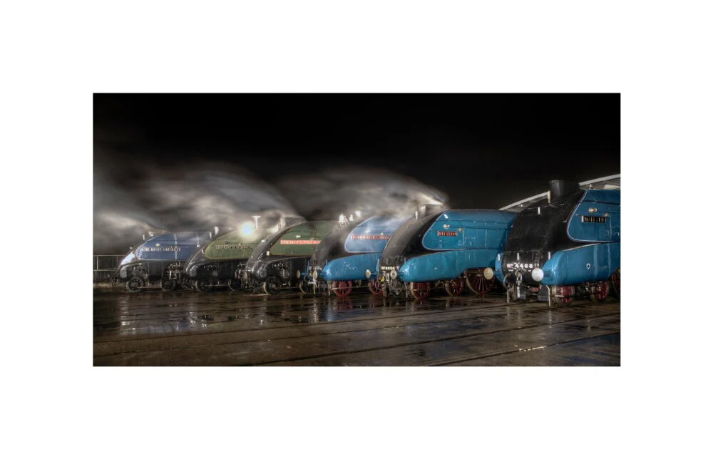 A-4 Class locomotives at the Great Gathering/ Great Goodbye in the National Railway Museum Shildon, 2014. - Image 27
