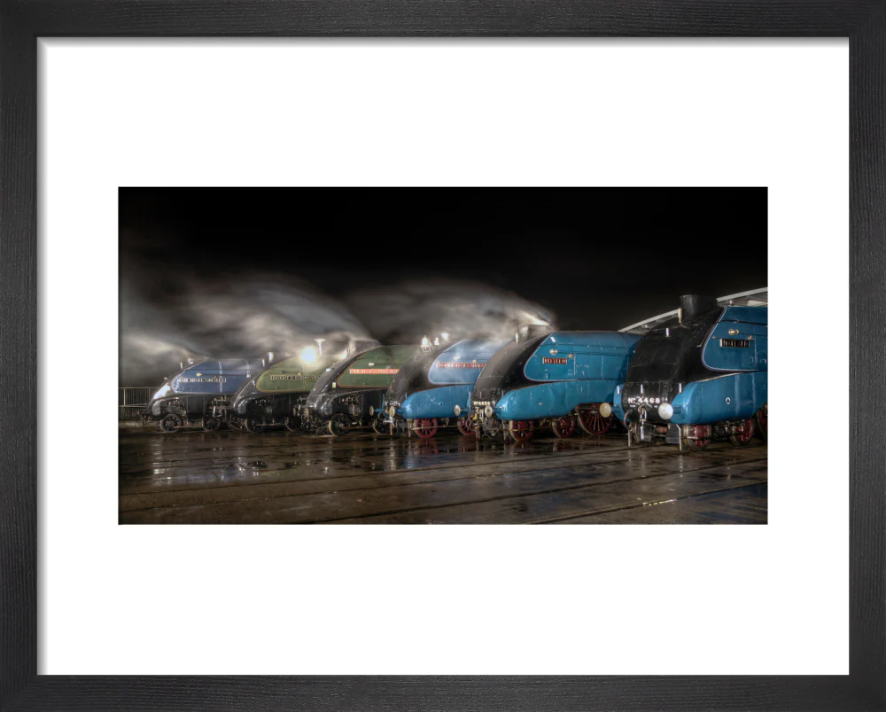 A-4 Class locomotives at the Great Gathering/ Great Goodbye in the National Railway Museum Shildon, 2014. - Image 3