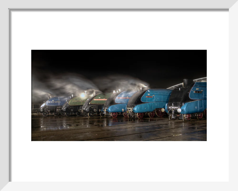 A-4 Class locomotives at the Great Gathering/ Great Goodbye in the National Railway Museum Shildon, 2014. - Image 37
