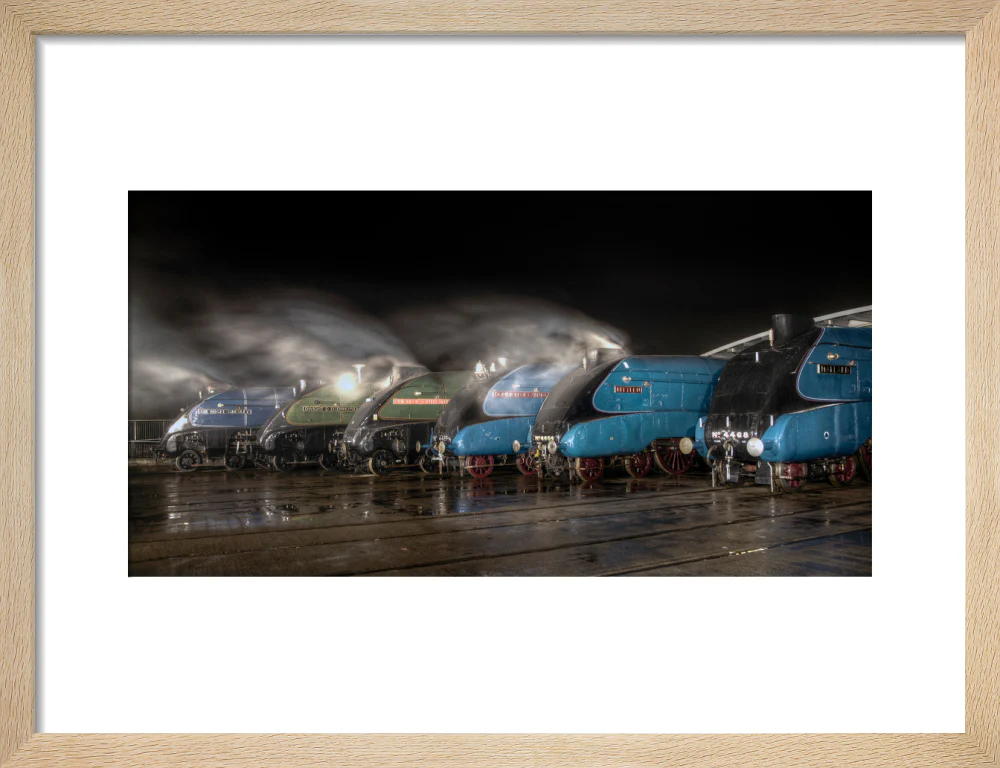 A-4 Class locomotives at the Great Gathering/ Great Goodbye in the National Railway Museum Shildon, 2014. - Image 44