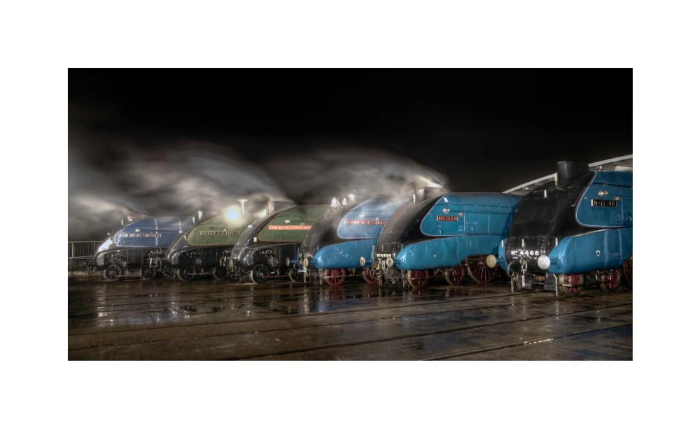 A-4 Class locomotives at the Great Gathering/ Great Goodbye in the National Railway Museum Shildon, 2014. - Image 61