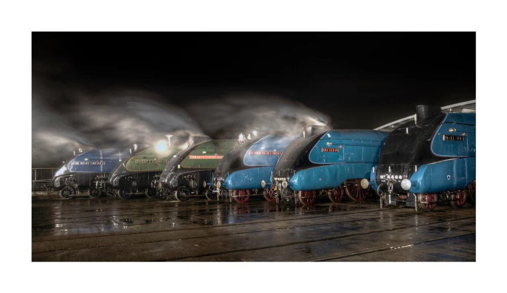 A-4 Class locomotives at the Great Gathering/ Great Goodbye in the National Railway Museum Shildon, 2014. - Image 63
