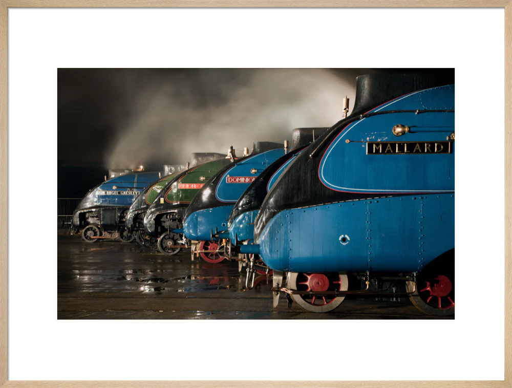 A-4 Class locomotives at the Great Gathering/ Great Goodbye in the National Railway Museum Shildon, 2014. - Image 26