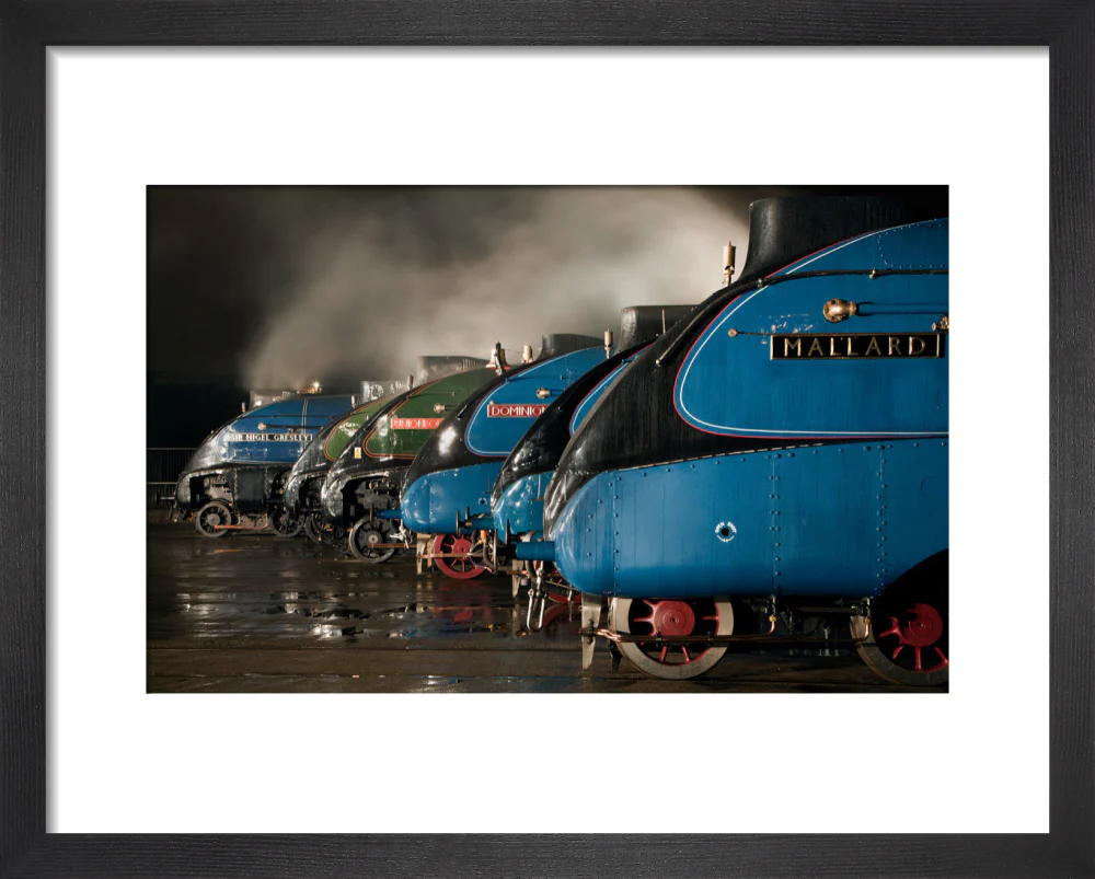 A-4 Class locomotives at the Great Gathering/ Great Goodbye in the National Railway Museum Shildon, 2014. - Image 3