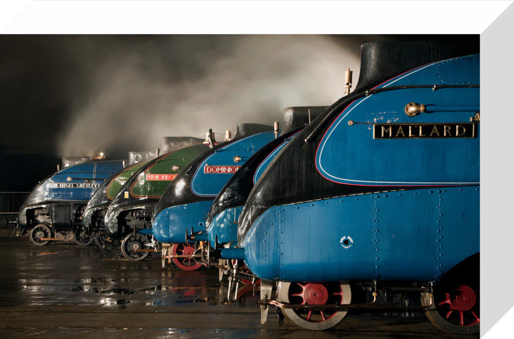 A-4 Class locomotives at the Great Gathering/ Great Goodbye in the National Railway Museum Shildon, 2014. - Image 31