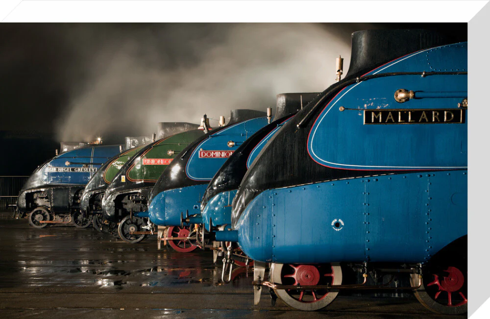 A-4 Class locomotives at the Great Gathering/ Great Goodbye in the National Railway Museum Shildon, 2014. - Image 32